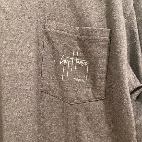 Guy Harvey long sleeve pocket tee - Picture 3 of 5
